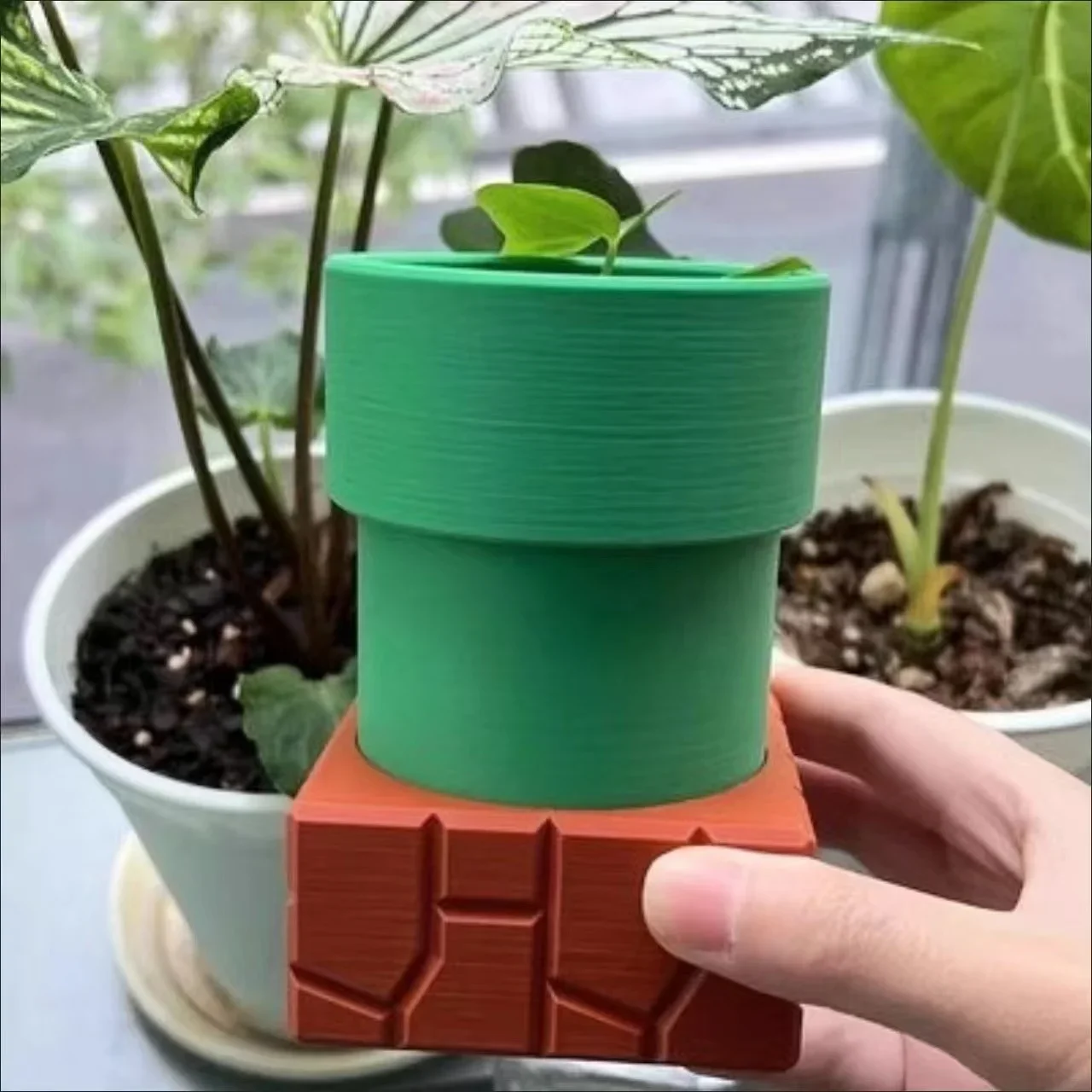 Snake Plant Ceramic - Waterleiding Kannibaal Bloempotten Succulente Bloempotten Stekelvarken