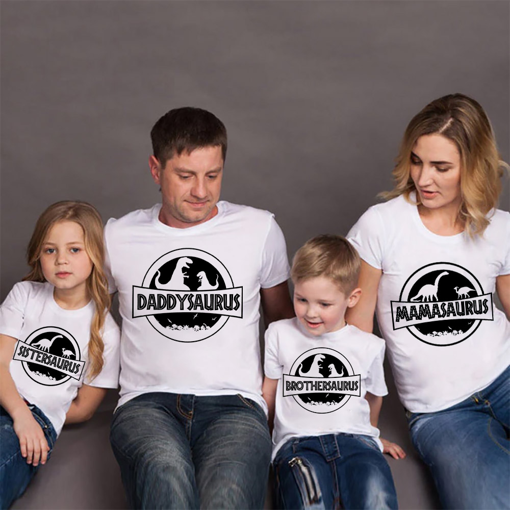 Plant Parent T Shirt - Familie bijpassende outfits dinosaurus print familiekleding