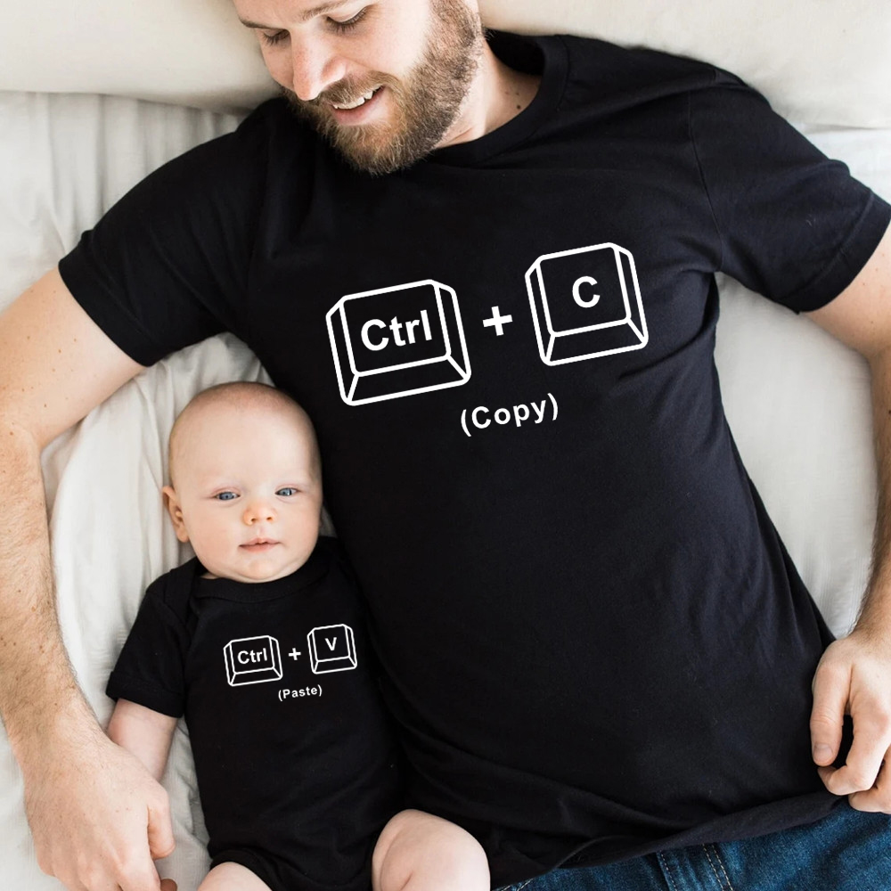 Plant Parent T Shirt - Nieuwe Copy Paste Familie Matchende Shirts