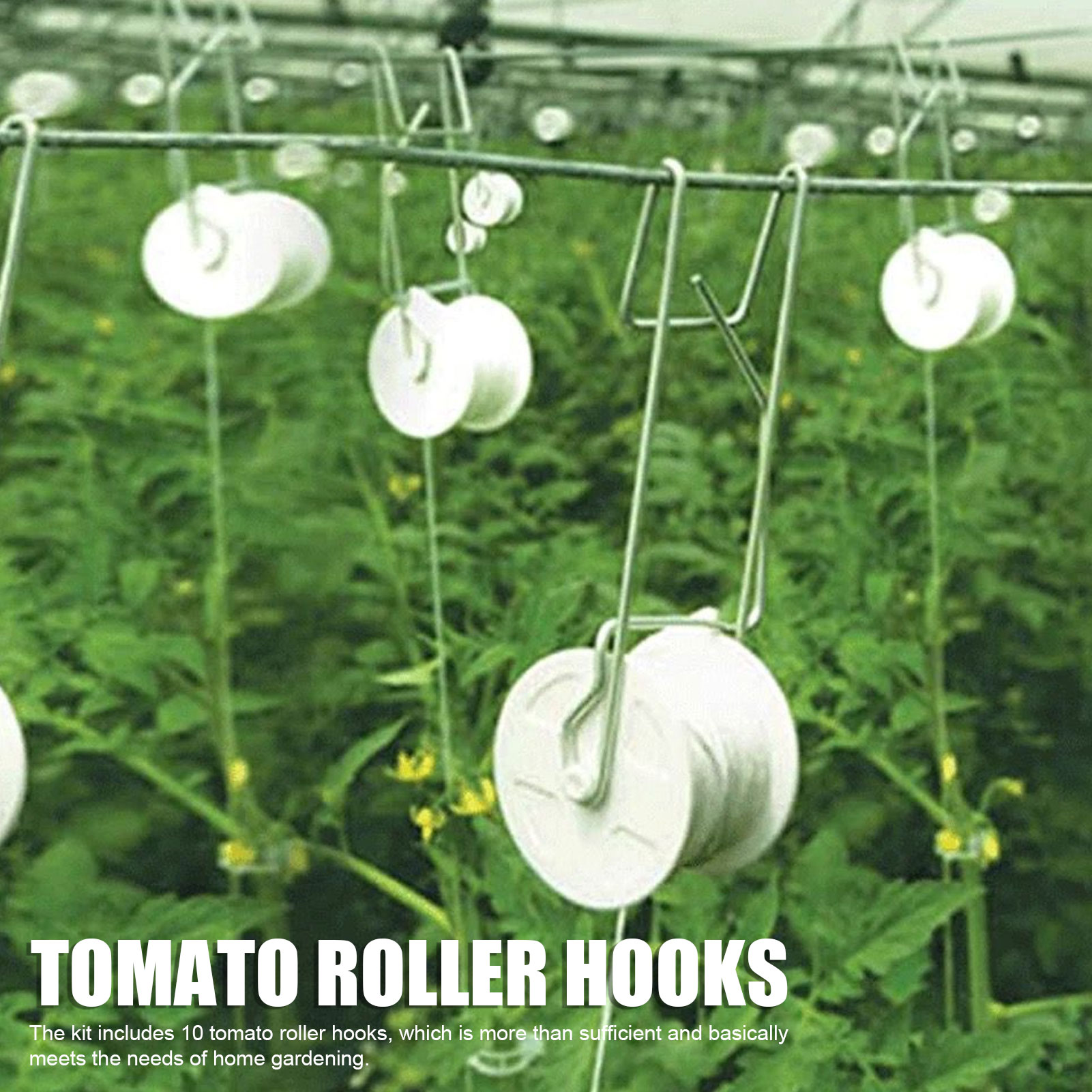 Plant Parent Kit - 10 stks/set Tuin Plant Roller Haken