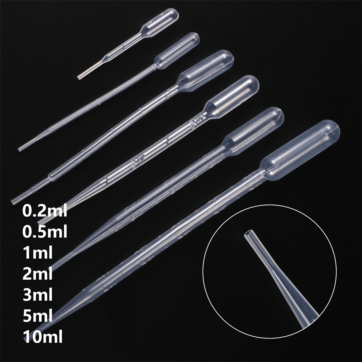 Plant Parent Kit - Tuin Planten Plastic Pipet 0.2/0.5/1/2/3/5/10ML Wegwerp