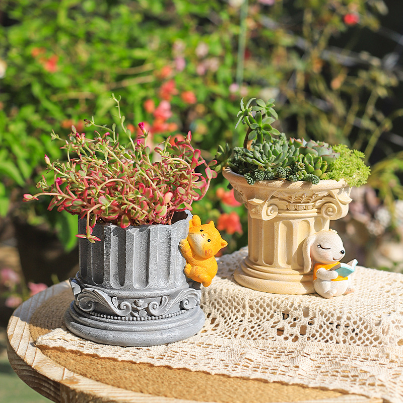Romeinse Pilaar Griekse Kolomm - Snake Plant Ceramic recensie en prijs