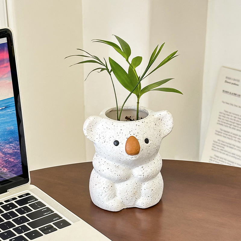 Cartoon Leuke Koala Vaas Hars  - Snake Plant Ceramic recensie en prijs