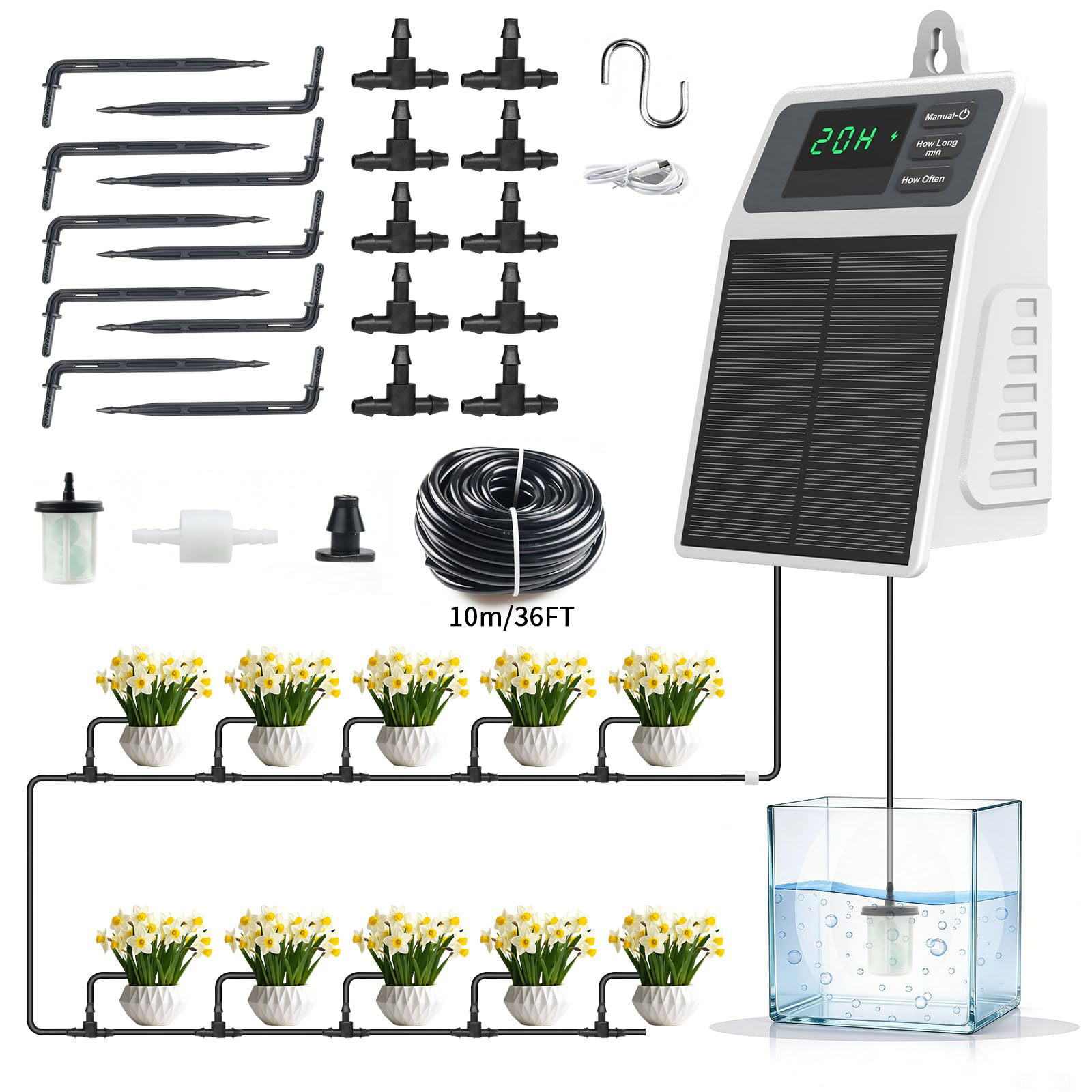 Verbeterd zonne-energie druppe - Plant Parent Kit recensie en prijs