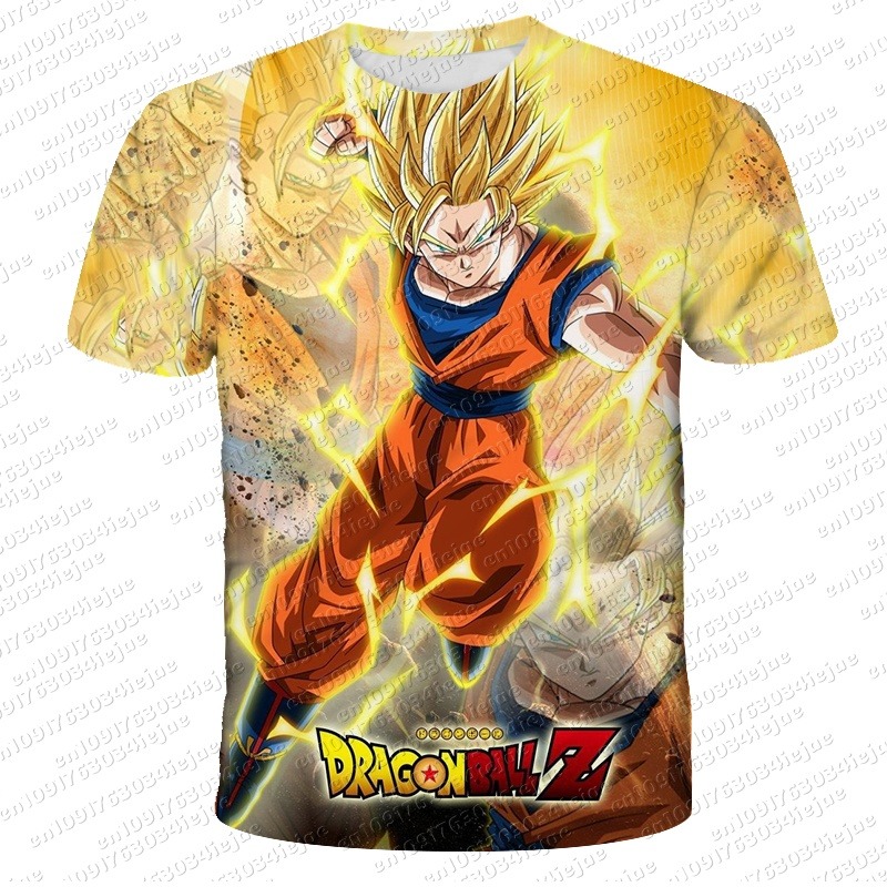 Anime Dragon Ball Son Goku 3D  - Plant Parent T Shirt recensie en prijs